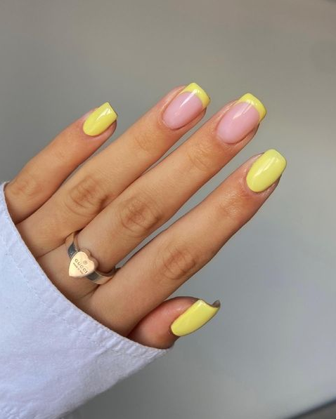Amazing Coffin Spring Nails