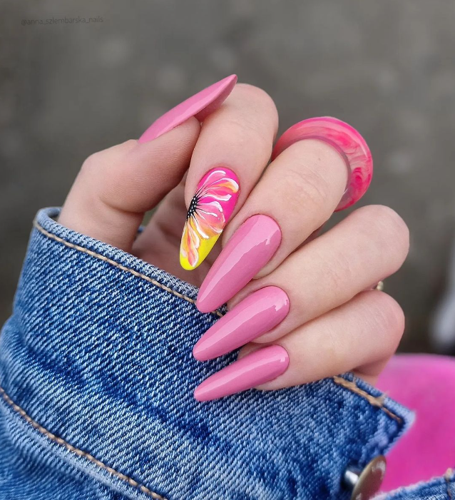 Amazing Pink Spring Nails 2023 Gallery