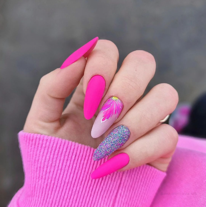 Amazing Pink Spring Nails 2023
