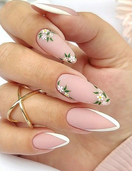 Classy Coffin Spring Nails Inspiration