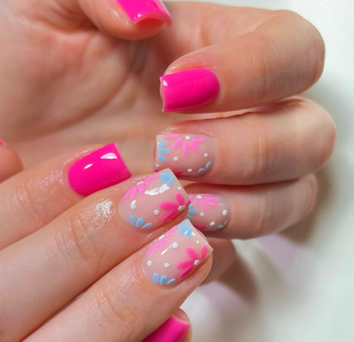 Cute Pink Spring Nails 2023 Ideas