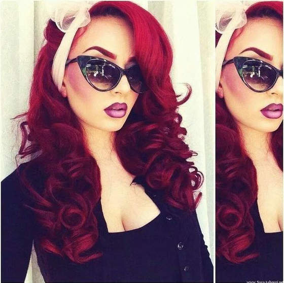 Cute Red Hair Black Women Ideas