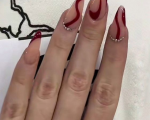 Cute Red Spring Nails Inspiration
