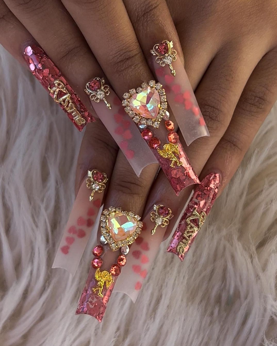 Dreamy Bling Nails Design