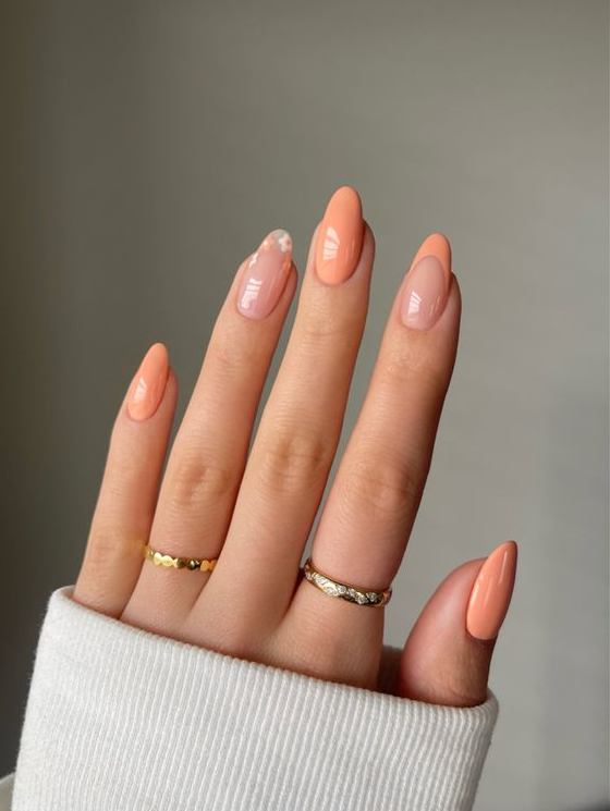 Excellent Spring Nails French Tip Photo