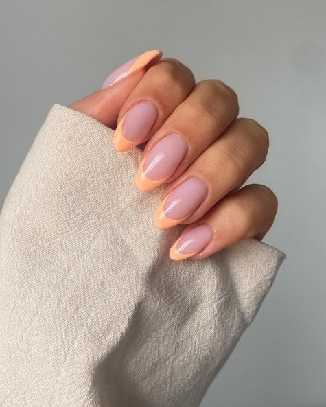 Gorgeous Spring Nails French Tip Design