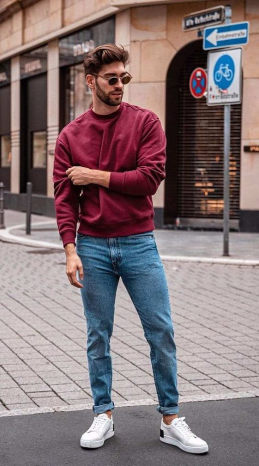 Stunning Jeans Outfit Men