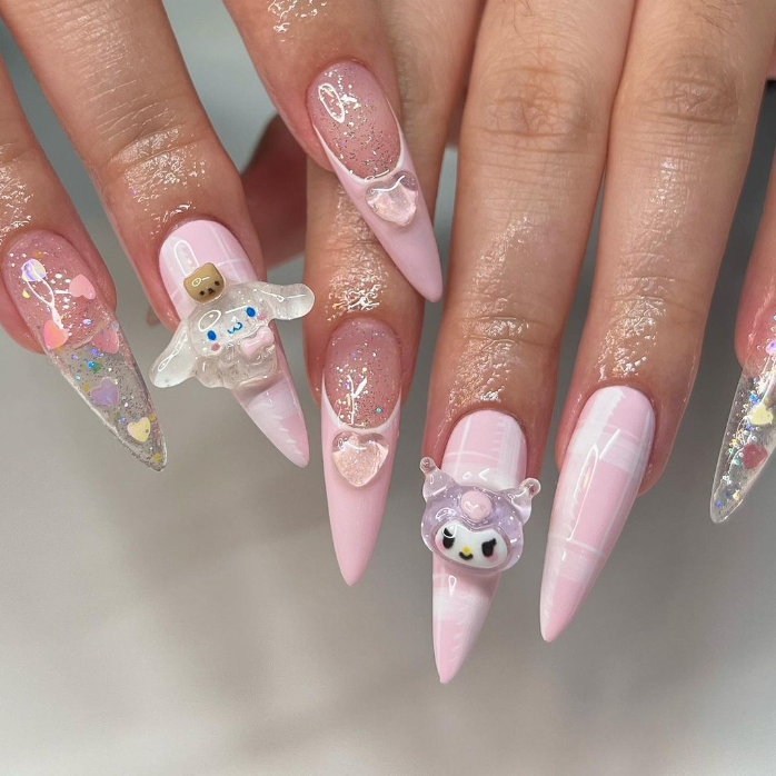 Top Pink Spring Nails 2023
