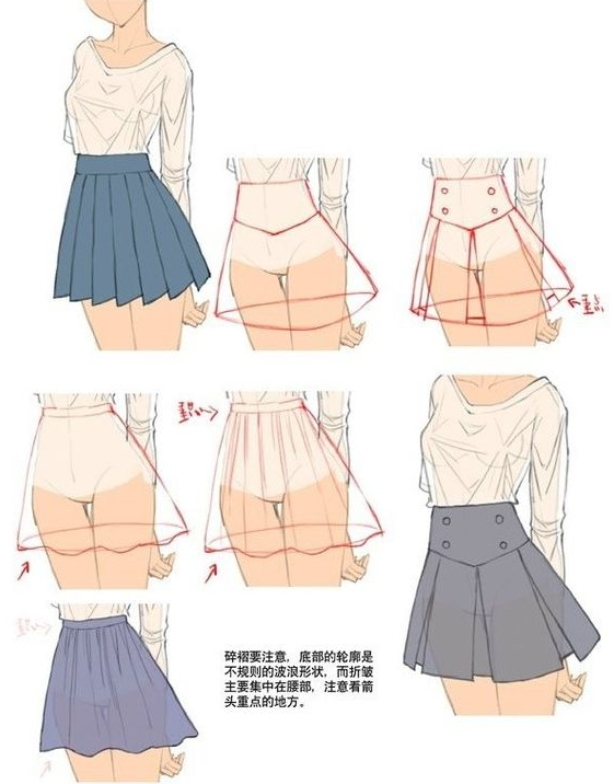 Best Fashion Drawing Dresses Photo   Drawing Skirts