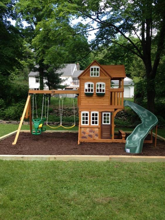 Play Set Landscaping   Playground