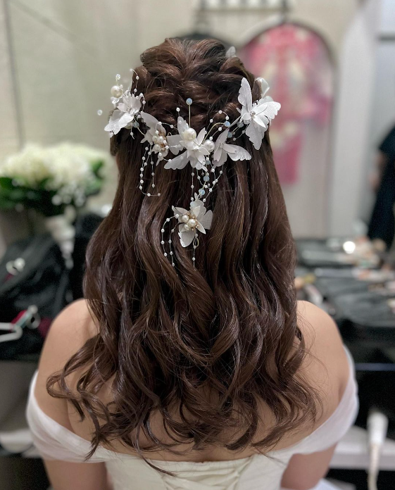 Pretty Wedding Hairstyles Ideas