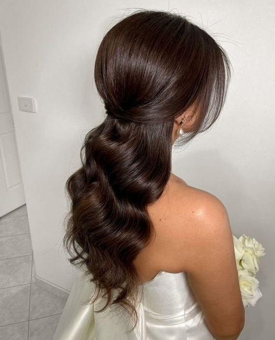 Prom Hairstyles   Bridal Wave Hair Style, Wedding