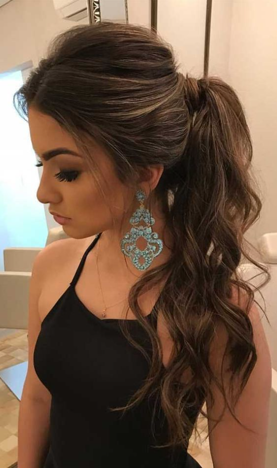 Prom Hairstyles   Gorgeous Ponytail Hairstyle To Complete Your Look This