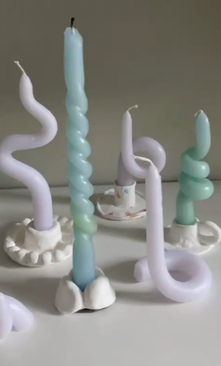 Bendy Candles   DIY Twisted Candle Ideas
