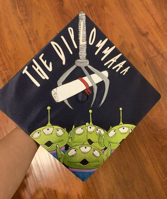 Cap Decoration Graduation   Disney Graduation