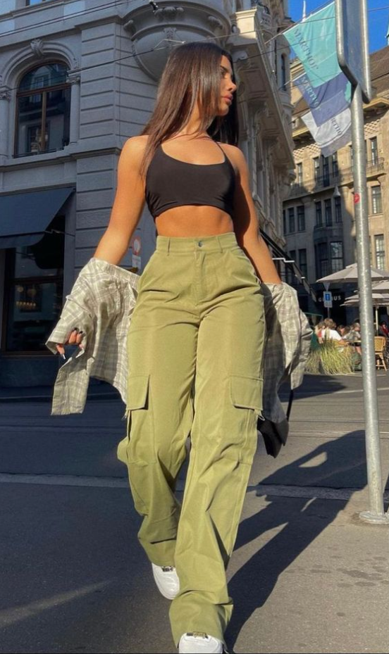 Cargo Pants Outfit Summer   Summer Outfit Ideas Spring Summer Dresses