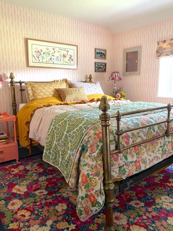 Cottage Bedroom   Prettiest Bedrooms For National Bed Month