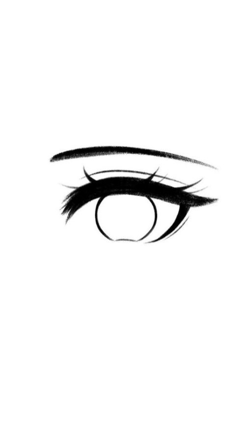 Eye Drawing Base   Anime Eye Drawing Easy Anime Eyes Cute Eyes Drawing