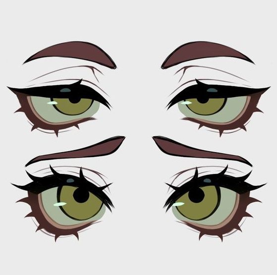 Eye Drawing Base   Anime Eyes With Long