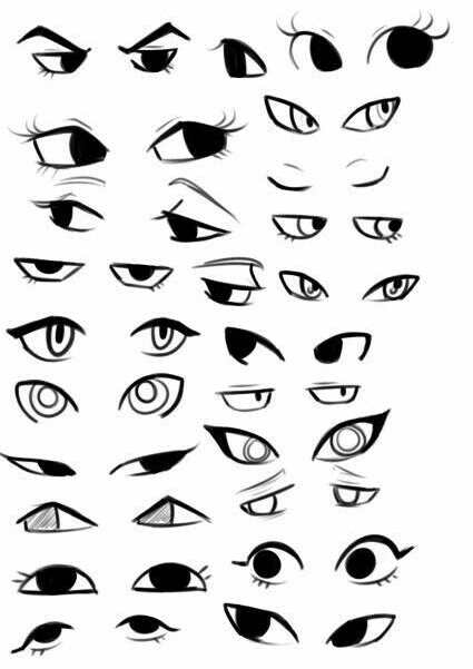 Eye Drawing Base   Cartoon Eye Drawing Anime Eye Drawing Eye Drawing Tutorials