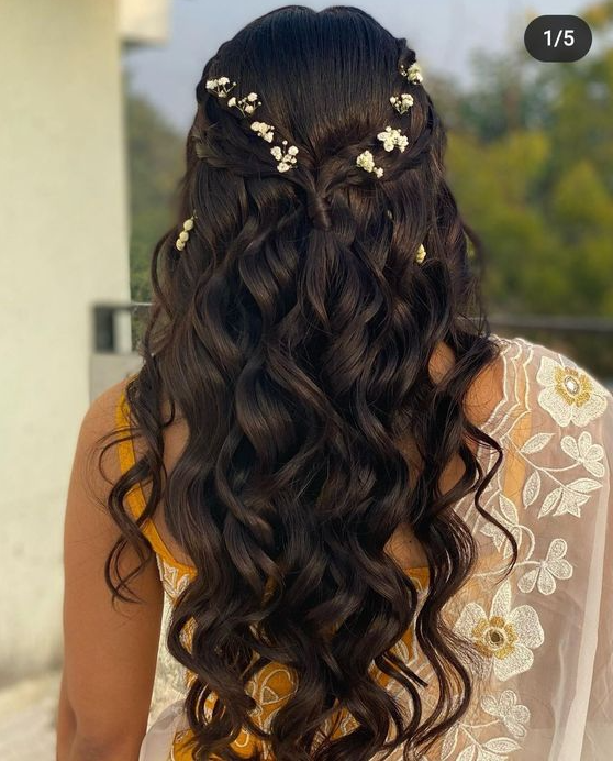 Hair Down Quinceanera Hairstyles   Prom Styles For Long