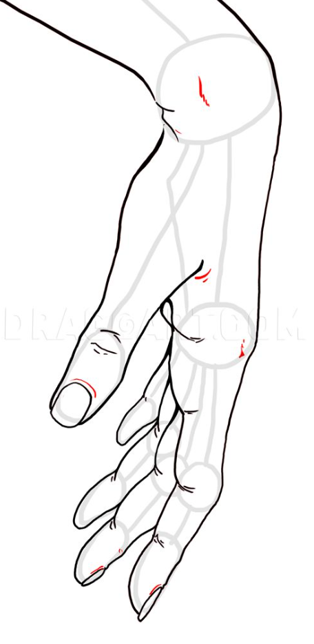 Hand References Drawing   How To Draw Hands Step By Step Drawing Guide