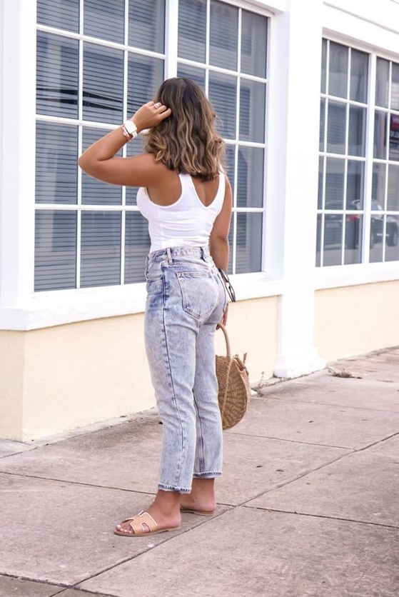 Jeans Summer Outfit   How I Take One Of My Favorite Summer Looks And Make It Fall