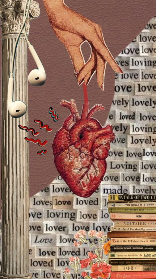Lovecore Art Drawing   Art Vintage Heart Love