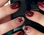 Lovecore Art Drawing   Star Nails