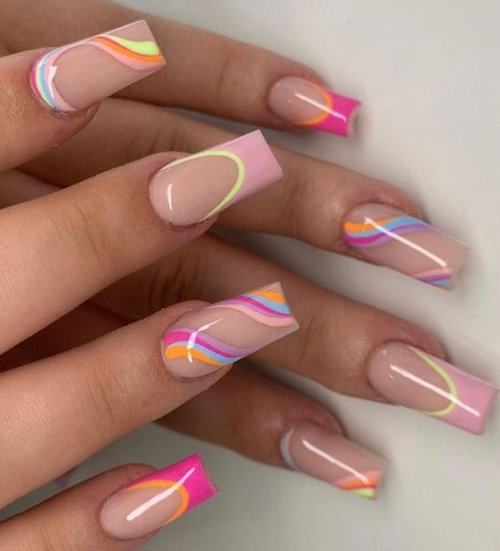 Pink Summer Nails   Cute Summer Nails Nail Art Trends To Try This Summer 2023