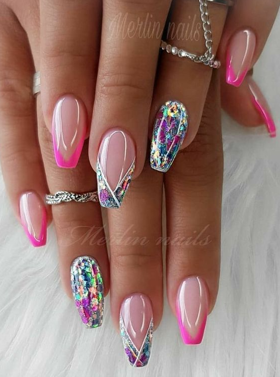 Pink Summer Nails   Easter Nail Designs That Are So Cute For