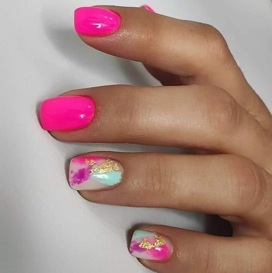 Pink Summer Nails   Worth Copying Summer Nail Designs For