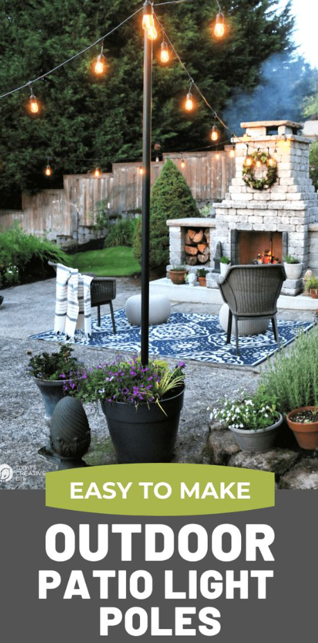 Planters With Poles For    Poles For Outdoor
