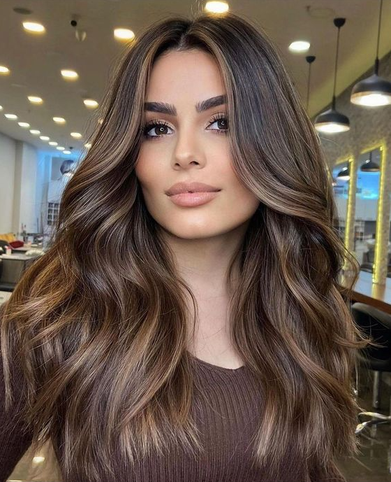 Summer  Hair   Looks With Caramel Highlights On Brown Hair For