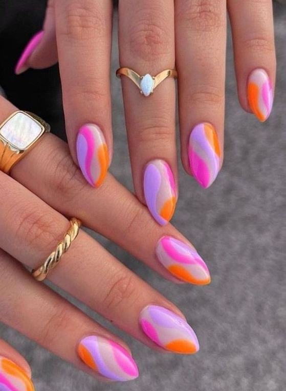 Summer Nail Colors    Bright And Colorful Summer Nails Inspiration