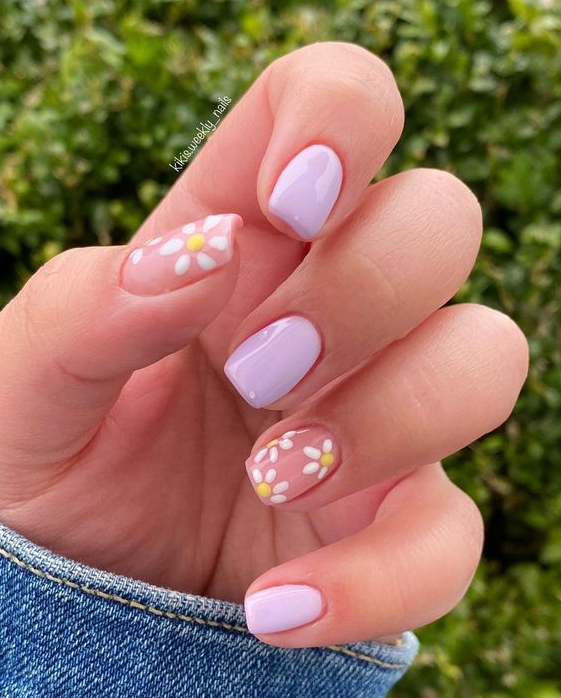 Summer Nail Ideas   Spring Nails Ideas For Square Shaped Nails