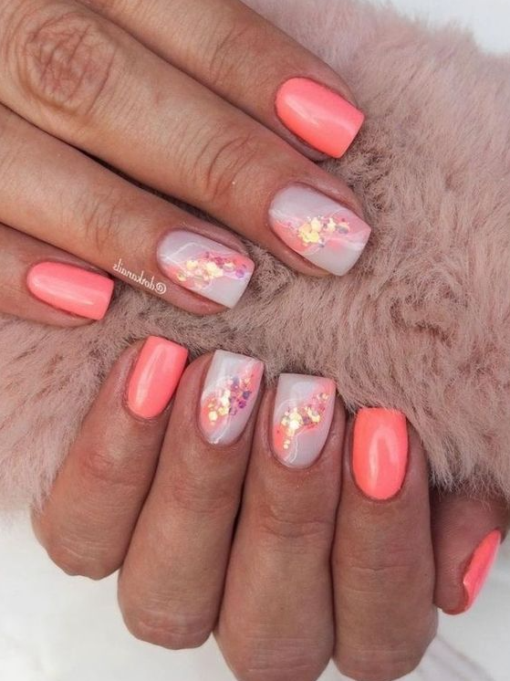 Summer Nails 2023   Trendy Nail Art Designs For Women 2023   Long Nail Multi Color Designs