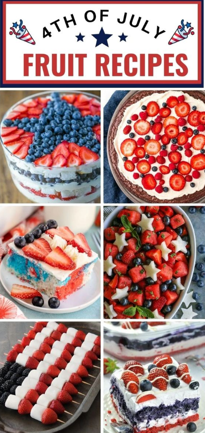 4th Of July Desserts   4th Of July Fruit Recipes