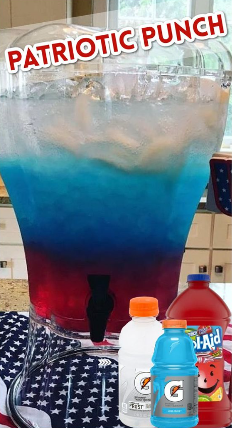 4th Of July   Patriotic Punch