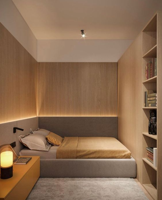 Bedroom Layout   No Meu Micro Apartamento Tem 20 Ideias