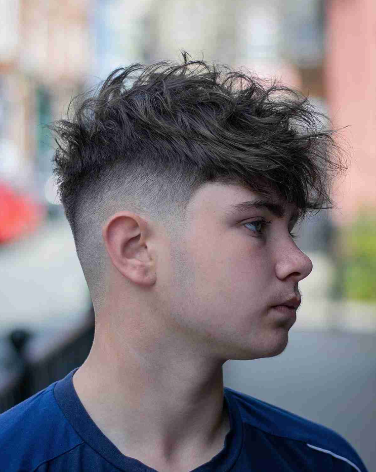 Boys Haircuts   Messy Top