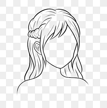 Hair Drawing Reference   Japan Hairstyle PNG Transparent Images Free Download
