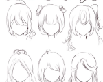 Hair Drawing Reference   The Illustration Different Types Of Hairstyles