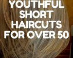 Messy Short Hair - Youthful Short Haircuts for Women Over 50