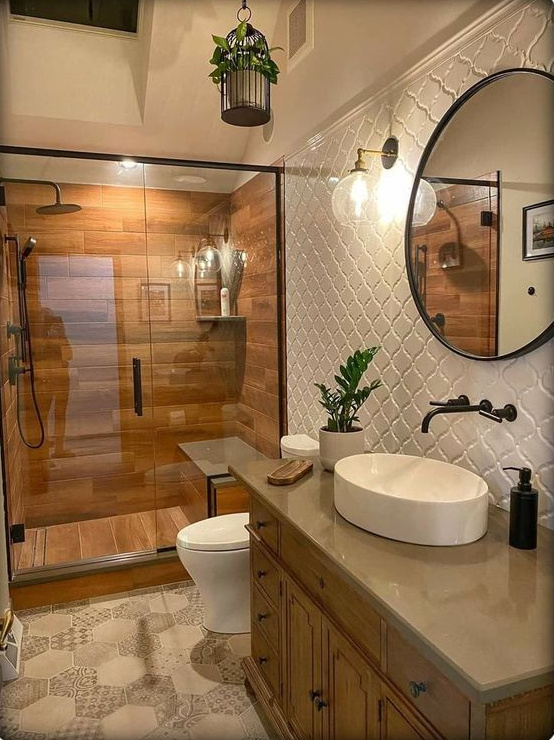 Modern Home Interior Design   Beautiful Bathroom Tile Design Ideas