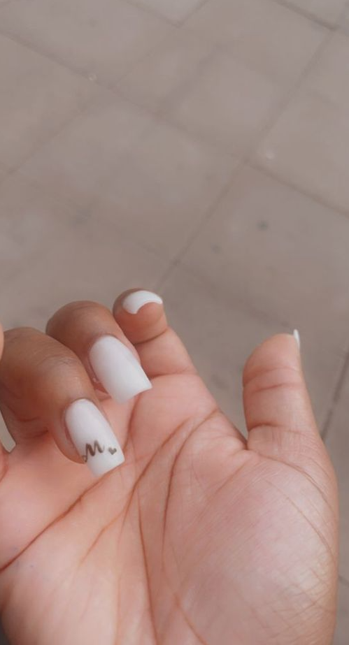 Nails With Initial   Best Initial Nails Are Cuffing Season's Most Divisive Beauty Trend