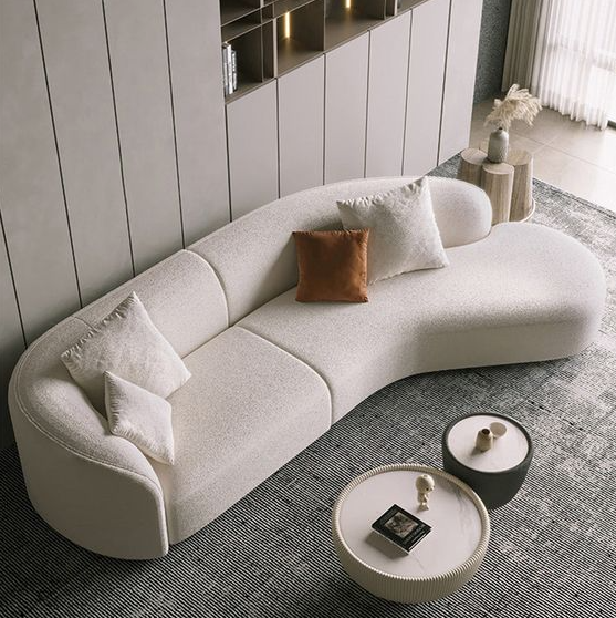 Simple Sofa   Pozzallo Berber Fleece Sofa Without Pillows