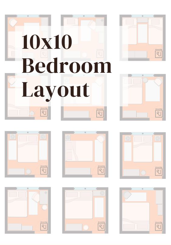 Small Bedroom Ideas   10×10 Bedroom Layout Ideas
