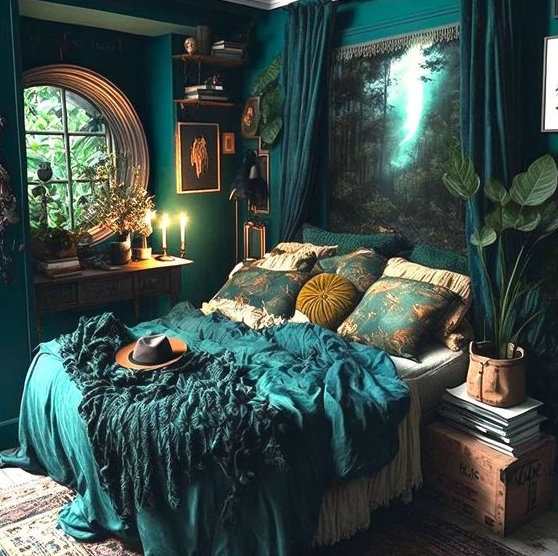 Whimsigothic Home Bedroom - Dark home decor
