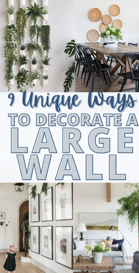 Bedroom Gallery Wall   How To Decorate A Large Wall In Your